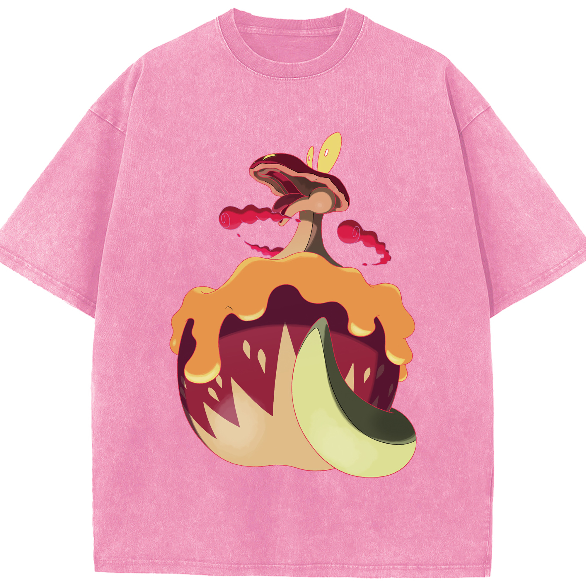 （画像用） ポケットモンスター Pokémon 綿100% ヴィンテージ風 半袖Tシャツ（フロントプリント）